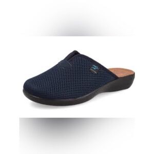 Fly Flot Navy Mesh Mule Slippers 40/9